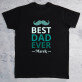 Best dad - Pánske čierne tričko