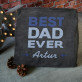Best dad ever - Deka s výšivkou 