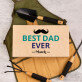 Best dad ever - Sada záhradného náradia v zástere