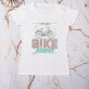 Bike forever - Dámske tričko s potlačou