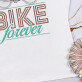 Bike forever - Dámske tričko s potlačou