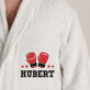 Boxer - Biely pánsky župan
