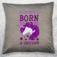 Born to be a unicorn - Dekoračný vankúš