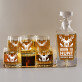 Born to hunt - Sada gravírovanej karafy a pohárov na whisky