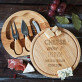 Cheese, wine&friends - Doska na syr