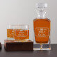 Company Limited - Sada gravírovanej karafy a pohárov na whisky