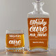 Cure - Sada gravírovanej karafy a pohárov na whisky