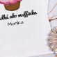 Sladká ako muffinka - Dámske tričko s potlačou