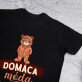 Domáca móda - Pánske čierne tričko
