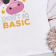 Don`t be basic - Dámske tričko s potlačou