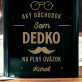 Dedko na plný úväzok - Ploskačka s gravírovaním