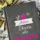 Dievča ako malina - Notes A5 s potiskem