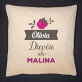 Dievča ako malina - Dekoračný vankúš