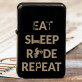 Eat, sleep, ride - gravírovaný zapaľovač