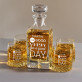 Good Day - Sada gravírovanej karafy a pohárov na whisky