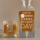 Good Day - Sada gravírovanej karafy a pohárov na whisky