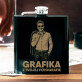 Grafika z Tvojej fotografie - Ploskačka s gravírovaním