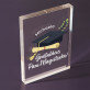 Gratulácie pani magisterka - Akrylový blok