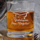Gratulujeme, pani magister - Pohár na whisky