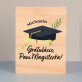 Gratulácie pani magisterka - Tlač na drevo