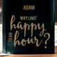 Happy Hour - Ploskačka s gravírovaním