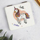 Hello unicorn - Vreckové zrkadielko