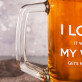 I Love My Wife - Krígeľ s gravírovaním