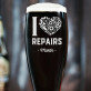 I love repairs - Gravírované pohare na pivo
