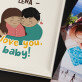 I love you, baby - Personalizované fotoalbum