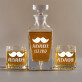 Meno - Sada gravírovanej karafy a pohárov na whisky