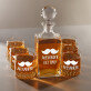 Meno - Sada gravírovanej karafy a pohárov na whisky