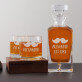 Meno - Sada gravírovanej karafy a pohárov na whisky