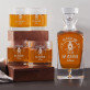 ak lekár pije, len na zdravie - Sada gravírovanej karafy a pohárov na whisky
