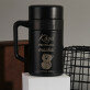 káva pre môjho macka - Termohrnček  s rukoväťou 400 ml
