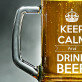 Keep Calm And Drink Beer - Krígeľ s gravírovaním