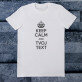 Keep calm - Pánske tričko s potlačou