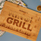 King of the grill - Doska s gravírovaním