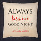 Kiss me - Dekoračný vankúš