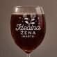 ideálna žena - Gravírovaný pohár
