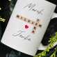 milujem ťa scrabble - Hrnček s potlačou