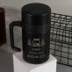 Šťastnú cestu - Termohrnček  s rukoväťou 400 ml