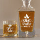 Kráľ dedko - Sada gravírovanej karafy a pohárov na whisky