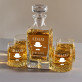 Last Gentleman - Sada gravírovanej karafy a pohárov na whisky