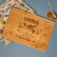 Lenivá - Doska s gravírováním