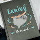 Lenivý - Notes A5 s potiskem
