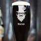 Leprechaun on - Gravírované pohare na pivo