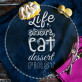 Life is short - Podnos