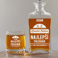 Limited edition - Sada gravírovanej karafy a pohárov na whisky