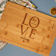 Love together - Doska s gravírováním