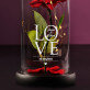 Love - Večná ruža v skle